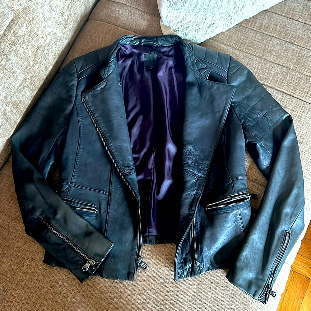 Leather jacket
